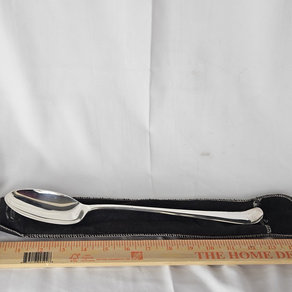 Gerity Sikver Platted Serving Spoon,‎ Great Condition With Cover